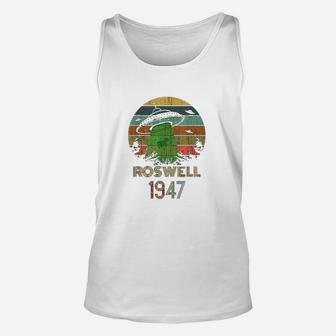 Alien Ufo Custome Abduction Roswell 1947 Space Alien Lover Unisex Tank Top - Seseable