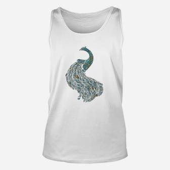 Animal Lover Gift Idea Zoo Keeper Proud Peacock Unisex Tank Top | Seseable UK