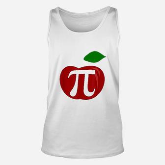 Apple Pie Lover Funny Pi Day Math Teacher Unisex Tank Top - Seseable