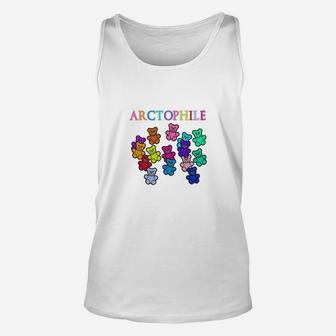 Arctophile T-shirt For Teddy Bear Lovers Unisex Tank Top - Seseable