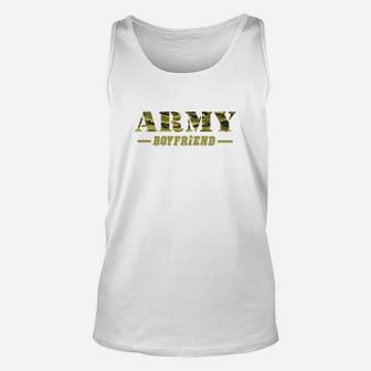 Army Boyfriend Proud Army Boyfriend, best friend gifts Unisex Tank Top - Seseable
