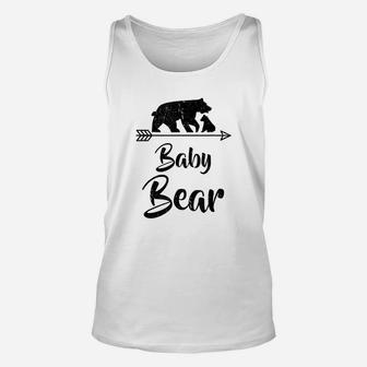 Baby Bear Fathers Day, dad birthday gifts Unisex Tank Top - Seseable