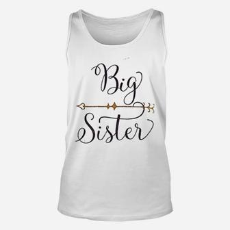 Baby Girls Big Sister, sister presents Unisex Tank Top - Seseable
