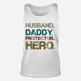 Bamys Husband Daddy Protector Hero Unisex Tank Top - Seseable