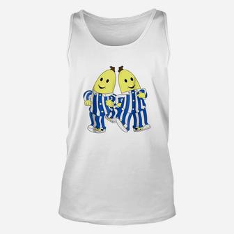 Bananas In Pajamas B1 And B2 Cute T-shirt Banana Lovers Unisex Tank Top - Seseable