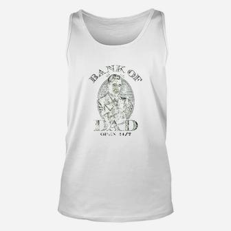 Bank Of Dad Unisex Tank Top - Seseable
