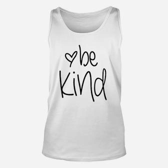 Be Kind Graphic Teacher Kindness Unisex Tank Top - Seseable