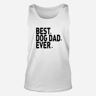Best Dog Dad Evers Unisex Tank Top - Seseable