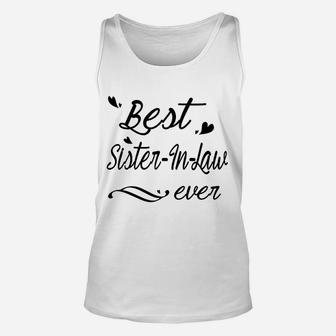 Best Sister In Law Ever, sister presents Unisex Tank Top - Seseable