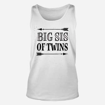 Big Sis Of Twins Sister, sister presents Unisex Tank Top - Seseable