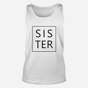Big Sis Sister Announcement Gifts Unisex Tank Top - Seseable