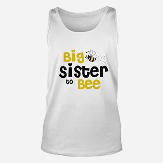 Big Sister To Bee, sister presents Unisex Tank Top - Seseable