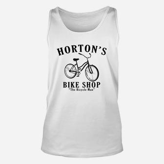 Bike Shop Hortons Unisex Tank Top - Seseable