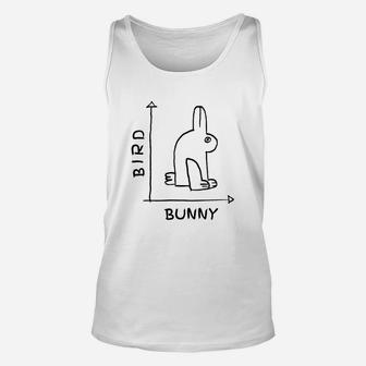 Bird Or Bunny Optical Illusion Shirt Unisex Tank Top - Seseable