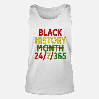 Black History Month 247365 African Melanin Black Gift Unisex Tank Top | Seseable CA