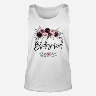Bridal Shower Wedding Gift For Bridesmaid Maid Of Honor Unisex Tank Top - Seseable
