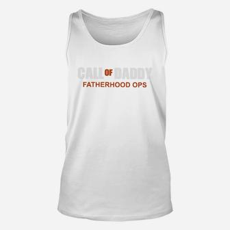 Call Of Daddy Fatherhood Ops Unisex Tank Top - Seseable