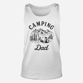 Camping Dad Cool Outdoor Vacation Fathers Day Unisex Tank Top - Seseable