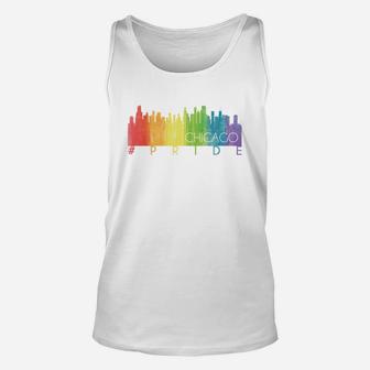 Chicago Pride T-shirt Unisex Tank Top - Seseable
