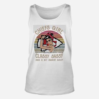 Chiefs Girl Classy Sassy And A Bit Smart Assy Unisex Tank Top - Seseable