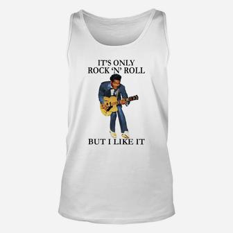 Chuck Berry It’s Only Rock N Roll But I Like It Shirt Unisex Tank Top - Seseable