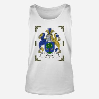 Coat Of Arms Wood Family Crest Unisex Tank Top - Seseable