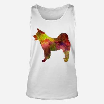 Colorful Dog Unisex Tank Top - Seseable