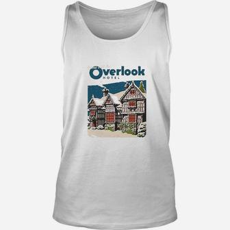 Come Visit The Overlook Hotel Vintage Travel Unisex Tank Top - Seseable