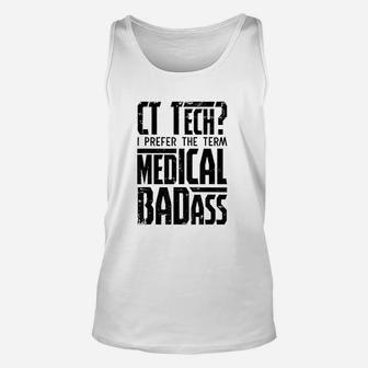 Ct Tech Radiology Ct Cat Scan Unisex Tank Top - Seseable