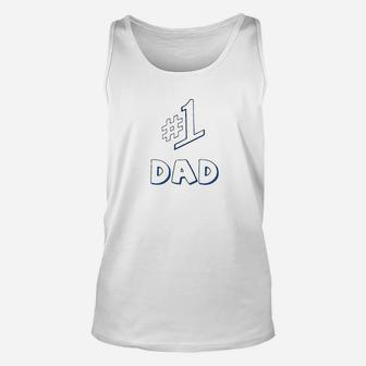 Dad Best Father Gift Funny, dad birthday gifts Unisex Tank Top - Seseable