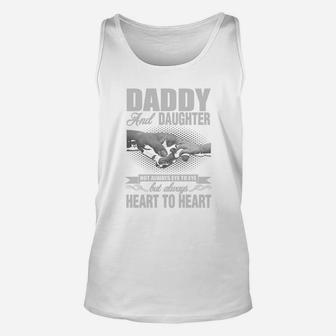 Daddy And Daughter Not Always Eye To Eye Shirt Unisex Tank Top - Seseable