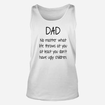 Daddy Funny, dad birthday gifts Unisex Tank Top - Seseable