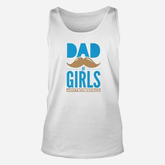 Daddy Life Shirts Dad Of Girls S Father Christmas Gifts Unisex Tank Top - Seseable