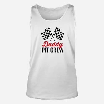 Daddy Pit Crew For Racing Party Costume Premium Unisex Tank Top - Seseable
