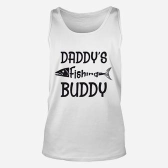 Daddys Fishing Buddy, best christmas gifts for dad Unisex Tank Top - Seseable