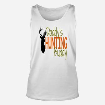 Daddys Hunting Buddy, best christmas gifts for dad Unisex Tank Top - Seseable