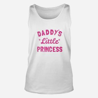 Daddys Little Princess Unisex Tank Top - Seseable