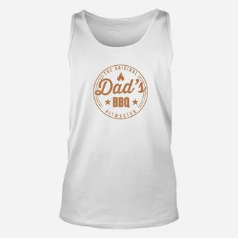 Dads Bbq The Original Pitmaster Fathers Day Gift Premium Unisex Tank Top - Seseable