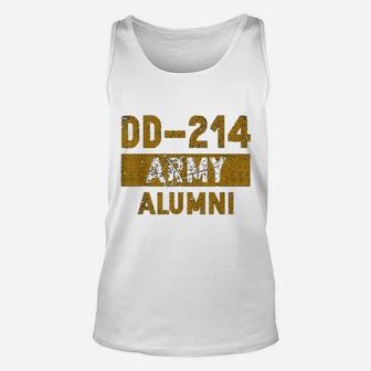 Dd 214 Us Army Alumni Vintage Veteran Retired Military Gift Unisex Tank Top - Seseable