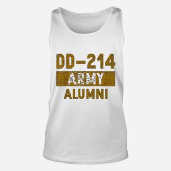 Dd214 Us Army Alumni Vintage Veteran Retired Military Gift Unisex Tank Top - Seseable
