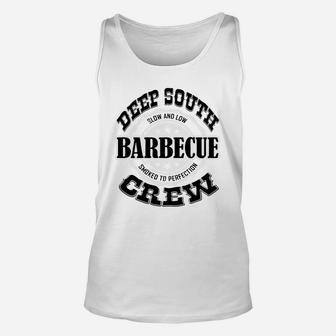Deep South Barbecue Crew Low And Slow Smoked Bbq Unisex Tank Top - Seseable