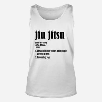 Definition Of Jiu Jitsu Bjj Brazil Jiujitsu Unisex Tank Top - Seseable