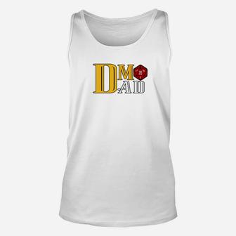Dm Dad Rpg Roleplaying For Gamer Father Unisex Tank Top - Seseable