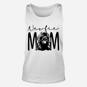 Dog Mom Newfie Unisex Tank Top - Seseable