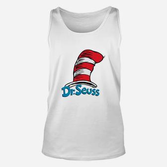 Dr Seuss Hat T-shirt Unisex Tank Top - Seseable