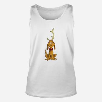 Dr Seuss Reindeer Max T-shirt Unisex Tank Top - Seseable