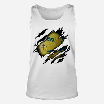 Dynamisches Fußball-Durchbruch Unisex TankTop, Stilvolles Design für Fans - Seseable