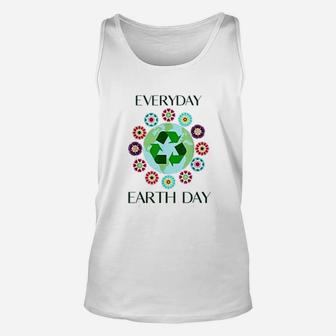 Earth Day 2021 Cute Design For Nature And Environment Unisex Tank Top - Seseable