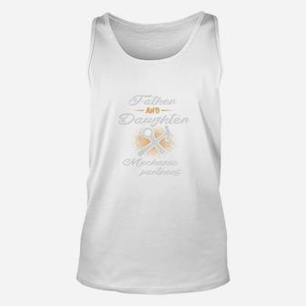 Father And Daughter Mechanic Partners Unisex Tank Top - Seseable