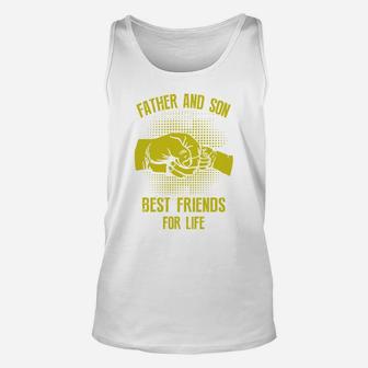 Father And Son Best Friends In Life Unisex Tank Top - Seseable